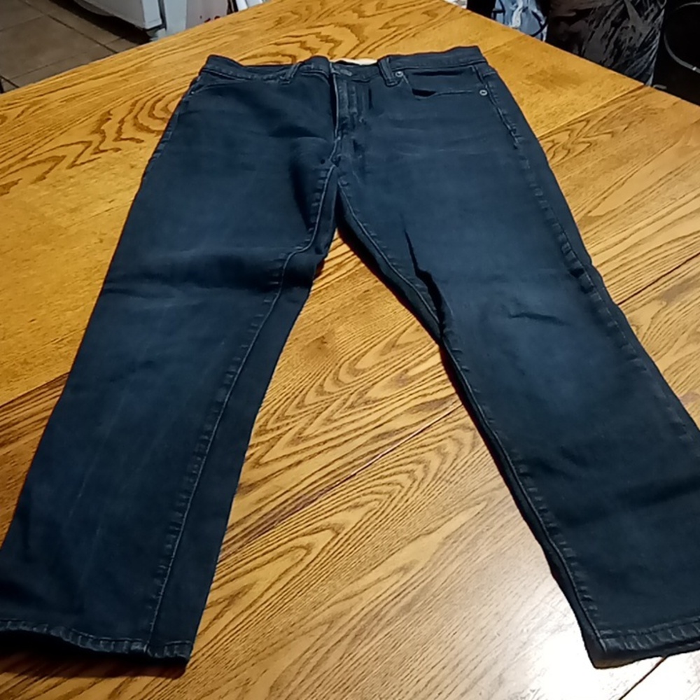 GAP JEANS Womens 27 BLACK Faded Preowned Summer Winter Spring Work Denim Used
